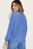 Basic Bae Full Size Ribbed Round Neck Long Sleeve T-Shirt - DezyMart™