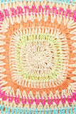 Fame Rainbow Crochet Knit Tote Bag - DezyMart™