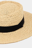 Fame Straw Braided Pork Pie Hat - DezyMart™