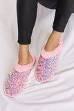 Forever Link Sequin Plush Round Toe Slippers - DezyMart™