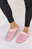 Forever Link Sequin Plush Round Toe Slippers - DezyMart™