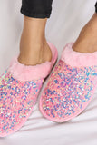 Forever Link Sequin Plush Round Toe Slippers - DezyMart™