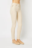 Judy Blue Full Size Garment Dyed Tummy Control Skinny Jeans - DezyMart™