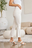 RFM Mini Mia Full Size Tummy Control High Waist Raw Hem Jeans - DezyMart™