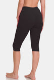 Zenana Full Size High Waist Capris - DezyMart™