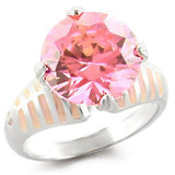 49707 High-Polished 925 Sterling Silver Ring with - DezyMart™