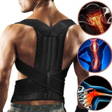 Adjustable Posture Corrector : Back &  Shoulder Support