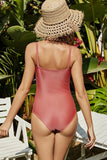 Button Front One Piece Swimsuit - DezyMart™