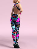 Colorful Catsuit Yoga Fitness Wear - DezyMart™