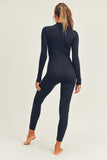 Kimberly C Seamless Long Sleeved Full Length Jumpsuit - DezyMart™