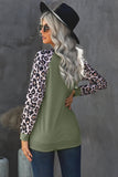 Leopard Long Sleeve Pocket Sweatshirt - DezyMart™
