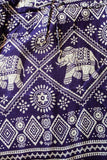 Purple Elephant Pants Harem Pants Boho Pants - DezyMart™