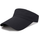 Summer Breathable Air Sun Hats Men Women Adjustable Visor UV Protection Top Empty Solid Sports Tennis Golf Running Sunscreen Cap - DezyMart™