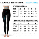 Turquoise Sports Leggings - DezyMart™