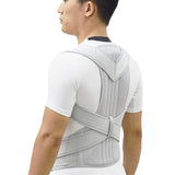 Unisex Silver Posture Corrector - Back Brace for Spine & Shoulders - DezyMart™