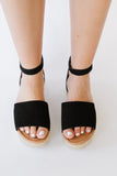 WeeBoo Every Step Espadrille Platform Sandal in Black - DezyMart™