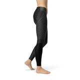 Womens Carbon Fiber Sports Leggings - DezyMart™